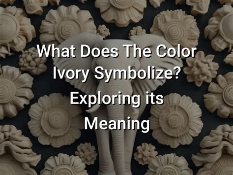 The Enigmatic Significance of the Ivory Apparel: Exploring Psychology and Spirituality