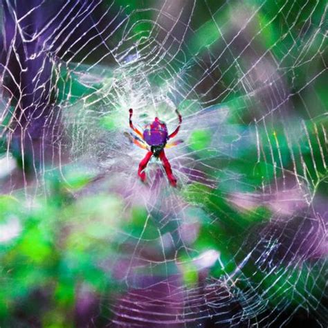 The Enigmatic Symbolism of a Lavender Arachnid in Your Dreams