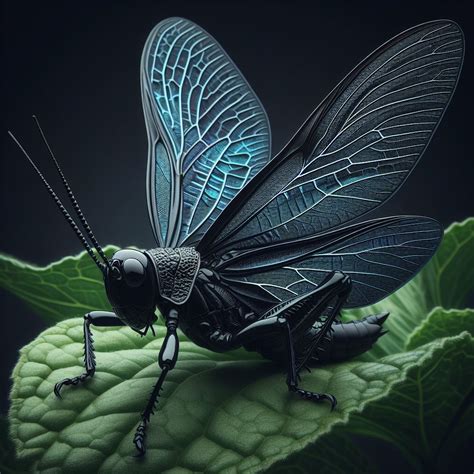 The Enigmatic World of the Black Grasshopper