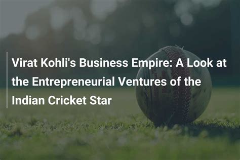 The Entrepreneurial Ventures of the Soccer Star