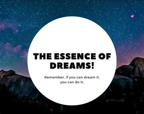 The Fascinating Essence of Dreams