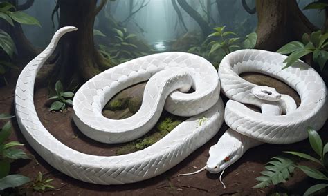 The Fascinating Symbolism of a Petite Albino Serpent in Dreams