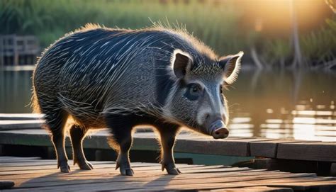 The Fascinating Wildlife Encounter at the Tranquil Waterbody