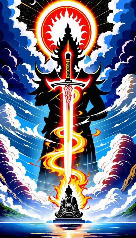 The Flaming Sword as a Metaphor for Enlightenment and Transformation