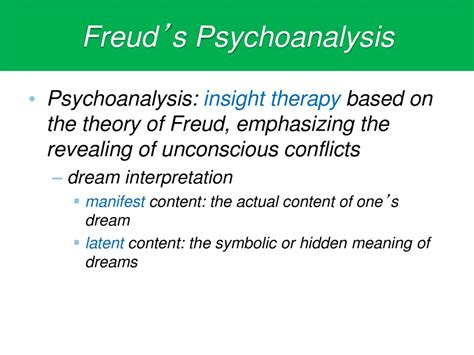 The Freudian Interpretation: Revealing the Subliminal Messages