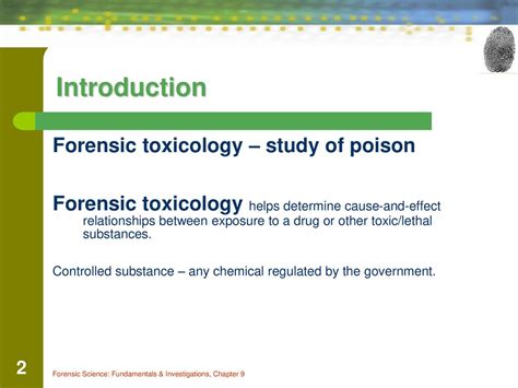 The Fundamentals of Toxic Substance R9