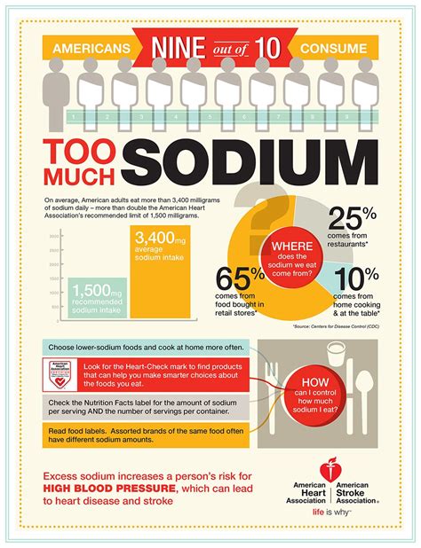 The Impact of Excessive Sodium Levels on the Human Body