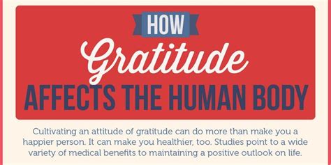 The Impact of Gratitude on the Mind and Body