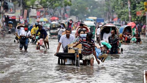 The Impact of Urban Flooding: Destruction and Displacement