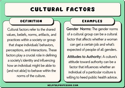 The Influence of Cultural and Historical Factors