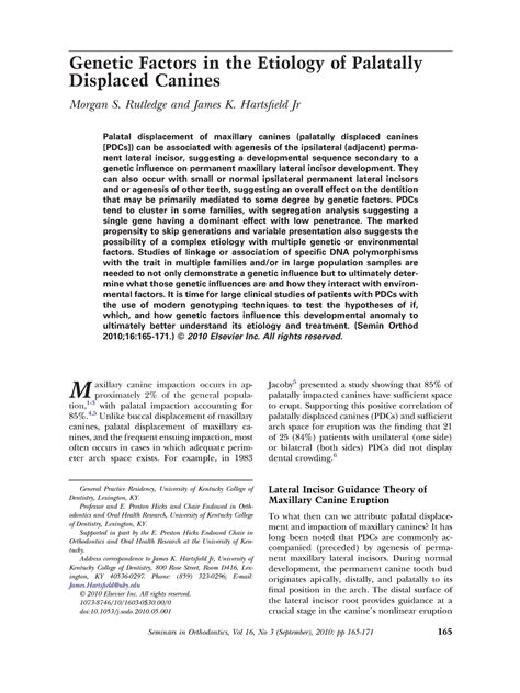 The Influence of Genetic Factors on Canines' Excavation Abilities