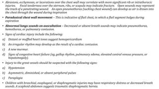 The Influence of Past Trauma on Dreams of Absent Chest Region