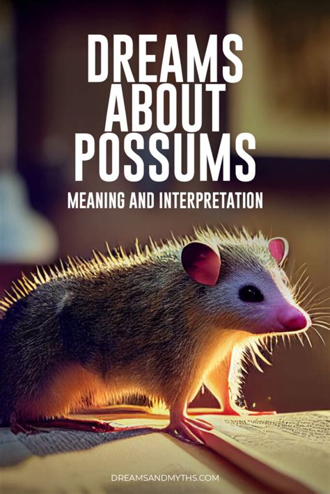 The Interpretation of Psychological Significance in Dreams Involving a Possum Assault