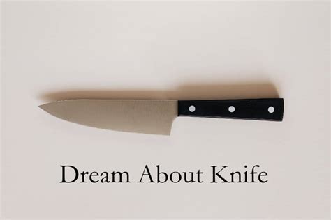 The Intricate Symbolism of Concealing a Knife in Dreams