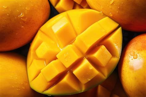 The Irresistible Essence of a Ripe Golden Mango