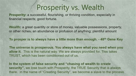 The Journey of Prosperity and Wealth