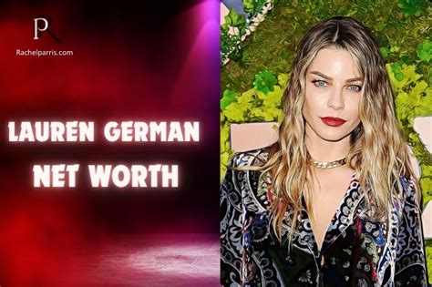 The Journey to Success: Lauren German's Career