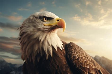 The Majestic Red Eagle: Symbolizing Power and Fortitude