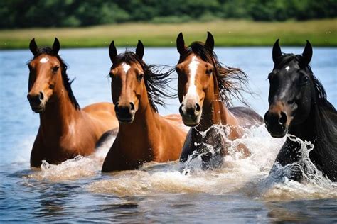 The Mesmerizing Phenomenon of Equine Aquatics