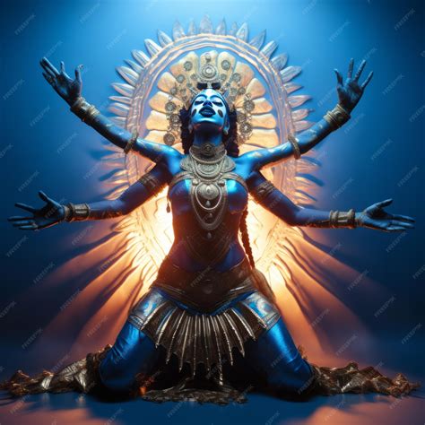 The Mighty Presence of the Enigmatic Deity Kali Statue