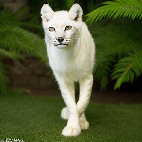 The Mystique and Elegance of the Graceful Ivory Lynx