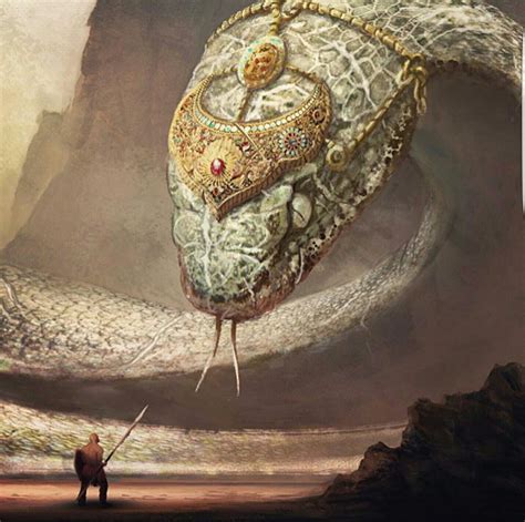 The Mythical Tale of the Enormous Serpent