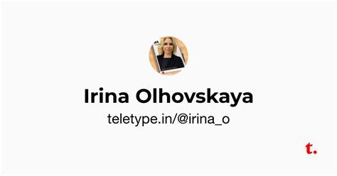 The Net Worth of Irina Olhovskaya