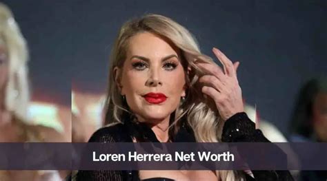 The Net Worth of Tina Loren