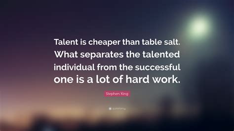 The Path to Success of the Talented Individual