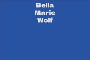 The Philanthropic Work of Bella Marie Wolf