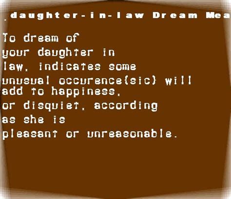 The Potential Psychological Significance of Dreaming of the Demise of a Mother-in-Law