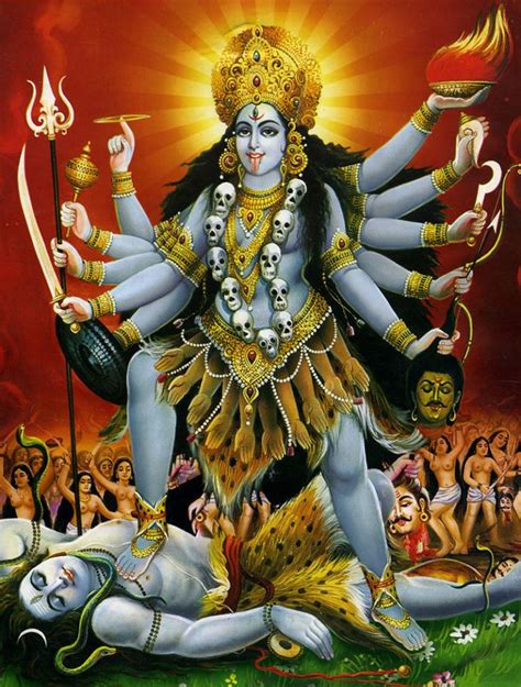 The Power and Empowerment Embodied by Kali's Visions