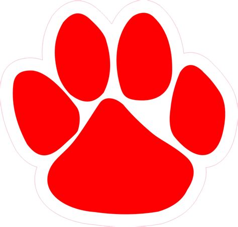 The Power of Colors: The Red Pawprint