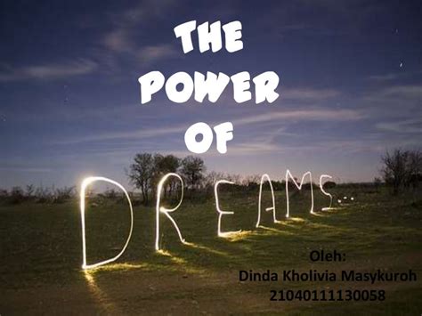 The Power of Dreaming: Unveiling Concealed Significance