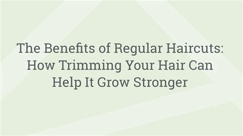 The Power of Regular Trims: How Frequent Haircuts Promote Hair Growth