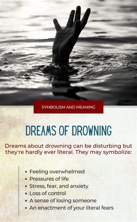 The Profound Symbolism of Drowning in Dreams