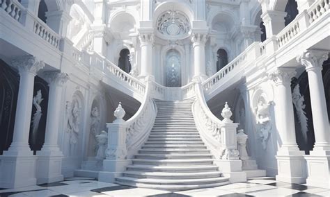 The Psychological Interpretation of the Symbolic White Staircase in Dreams