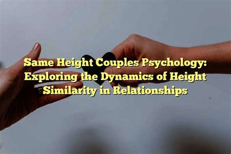 The Psychological Significance: Exploring the Dynamics of Relationships