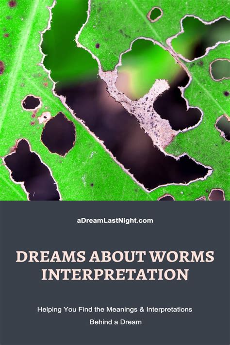 The Relationship between Dreams of Worms and Emotional States