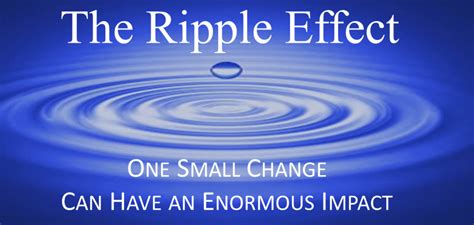 The Ripple Effect: How a Single Piece of Wisdom Can Transform Lives