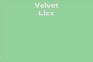 The Rise of Velvet Licx: Net Worth Revealed