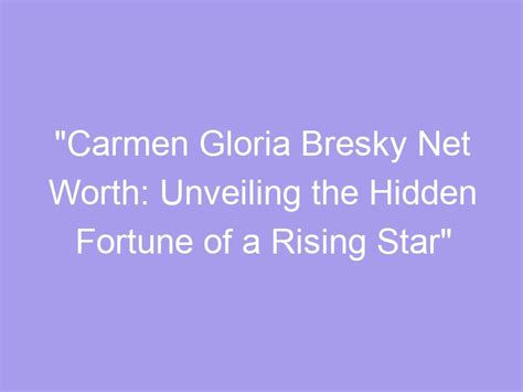 The Rising Star: Carmen Shawn's Success