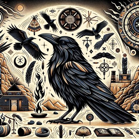 The Role of the Raven in Folklore and Literature