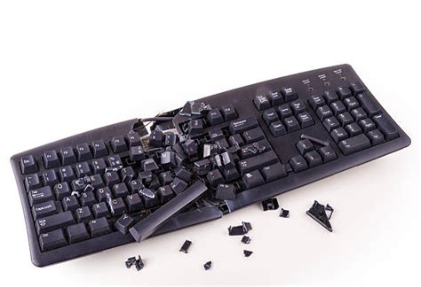 The Shattered Keyboard: An Insight into Inner Chaos