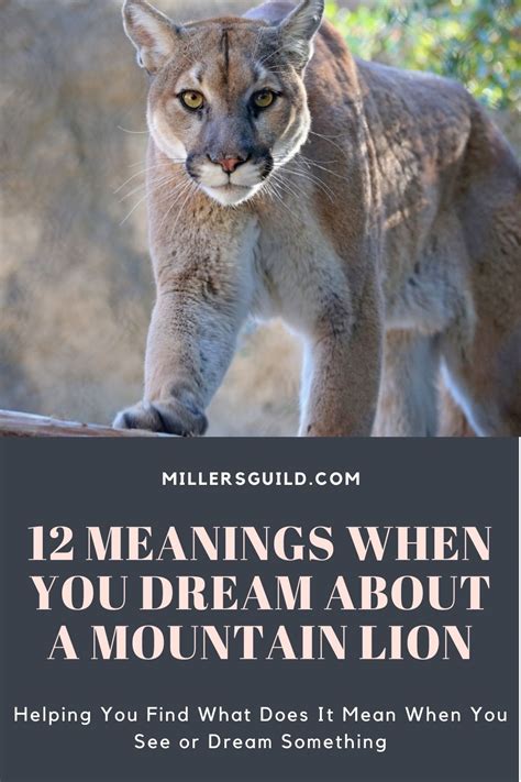 The Significance of Cougar Dream Symbolism