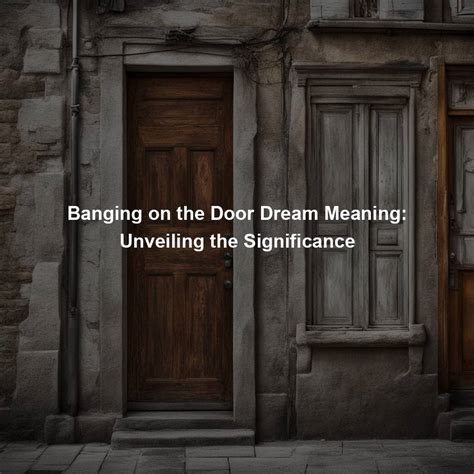 The Significance of Dreams: Unveiling Hidden Meanings