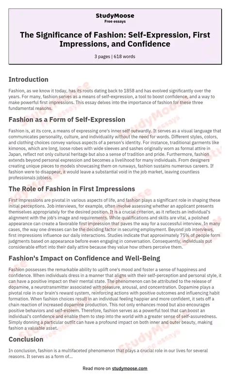 The Significance of Fashionable Footwear for Confidence and Self-expression