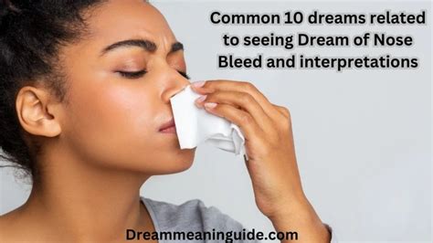 The Significance of Nose Bleeding in Dream Imagery