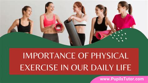 The Significance of Physical Fitness in Her Daily Routine