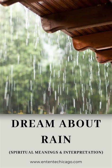 The Significance of Rainfall in Dream Analysis